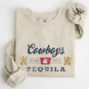 Cowboys And Tequila Retro Beer Vintage Cowboy Wild West Cozy Graphic Vintage Edition Sweatshirt