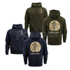 Coyote Night Life Hunting Hoodie – Thermal Predator Hunter Gear, Rugged Men’s Pullover, Gift for Coyote & Varmint Hunters