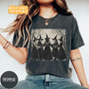 Cozy Retro 'Girls Will Be Girls' Witch Shirt – Comfort Colors® Nostalgic Halloween Tee, Funny Witchy Vibes Fall Staple