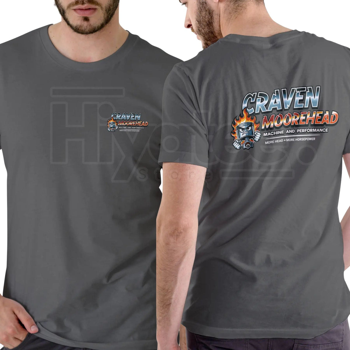 "Craven Moorehead Machine & Performance" Funny T-Shirt – Unisex Cotton Humor Tee
