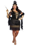 Plus Size Swanky Flapper Costume