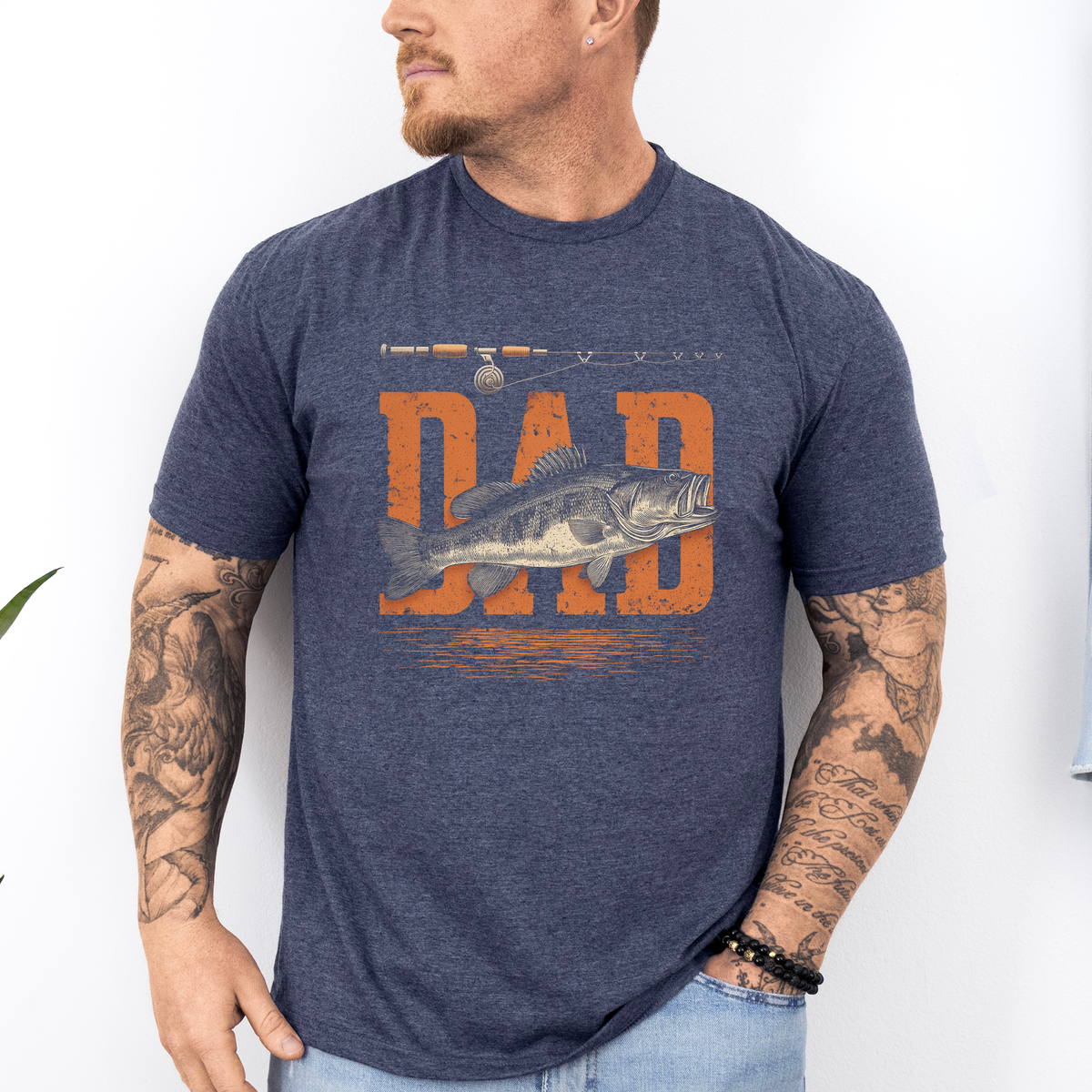 Dad Fishing Father's Day Celebration For The Everyday Angler Who Loves A Good Laugh Graphic Tee