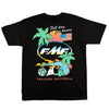 Day Glo FMF Racing 2-Sided Tee - Fluorescent Graphic Shirt, Biker & Truck Fan Apparel