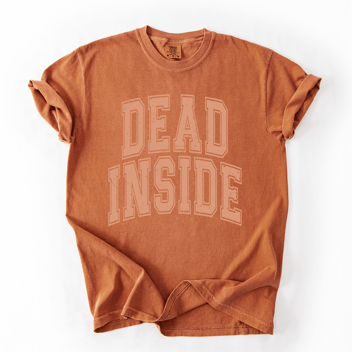 Dead Inside Mood Halloween Vibes Spooky Season Edition Premium Comfort Colors Tee