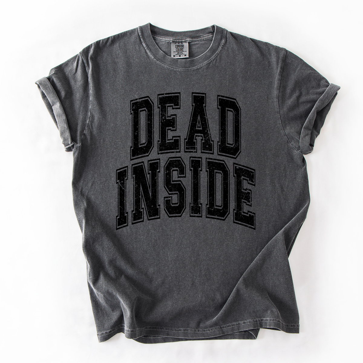 Dead Inside Mood Halloween Vibes Spooky Season Edition Premium Comfort Colors Tee