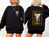 Dirty Martini Olives Filthy Drink Alcohol Gin Vodka Cocktail Lover Graphic Sweatshirt