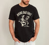 Doing Dad Shit Skeleton Toilet Humorous Father's Day Halloween Comfort Colors Tee