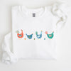 Easter Chickens And Eggs Graphic Sweatshirt
