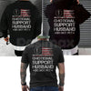 Emotional Support Husband – Funny Husband Graphic Hoodie, Sarcastic Marriage Sweatshirt & T-Shirt