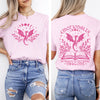 Emotionally Attached To Fictional Dragons Romantasy Booktok Reading Library Books Comfort Colors Tee