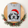 English Sheepdog Santa Christmas Dog Lover Pet For All Dog Lovers Comfort Colors Tee