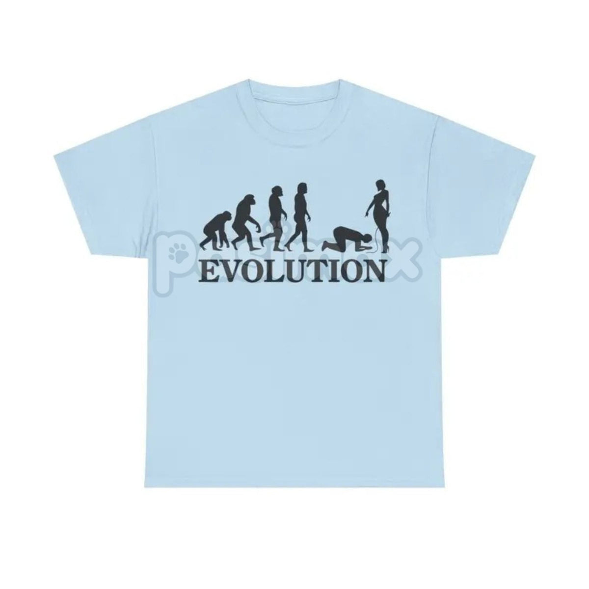 "Evolution Simp" Funny Graphic T-Shirt - Absurdist Meme Culture Unisex Cotton Tee, Ironic Statement Shirt