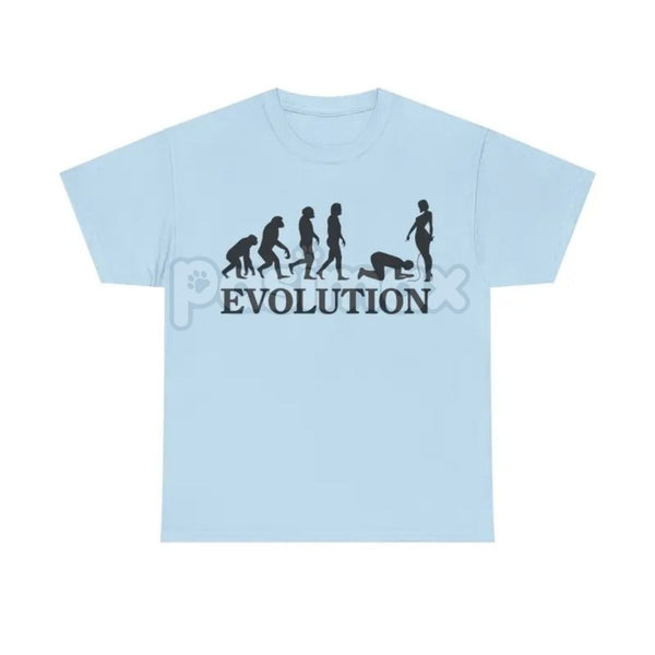 "Evolution Simp" Funny Graphic T-Shirt - Absurdist Meme Culture Unisex Cotton Tee, Ironic Statement Shirt