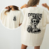 Expensive Difficult Talks Back Wild Woman Mom Mother Skeleton Retro Comfort Colors Tee
