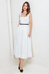 SUNDAY REVERIE WOVEN MIDI DRESS