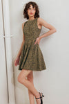 LEO LOVER WOVEN MINI DRESS