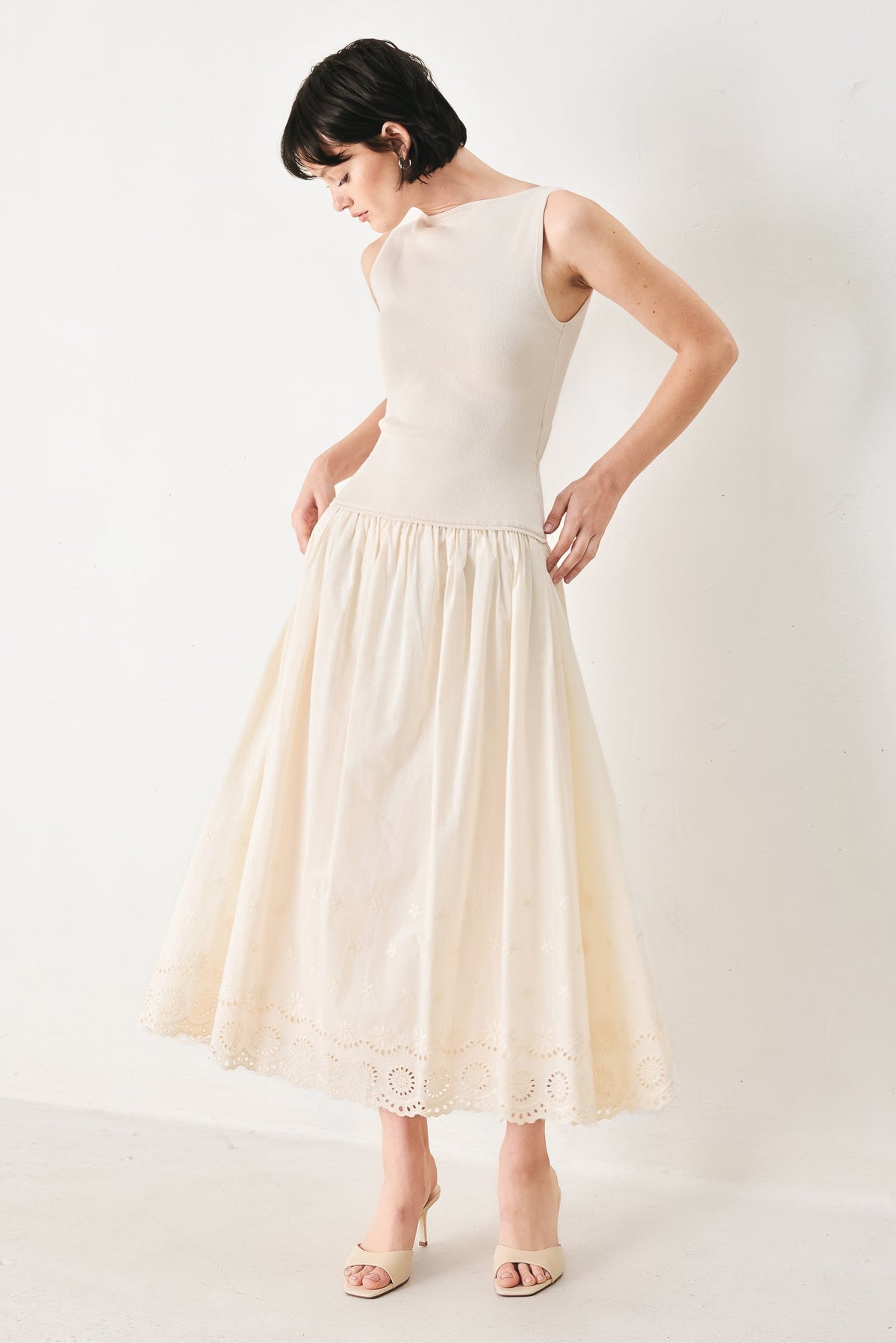 DAYDREAM THREAD MIDI DRESS
