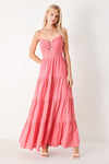 SWEET ESCAPE WOVEN MAXI DRESS