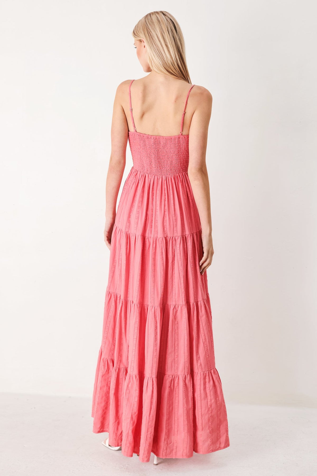 SWEET ESCAPE WOVEN MAXI DRESS