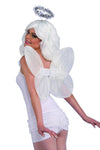 White Wings & Silver Halo Angel Set