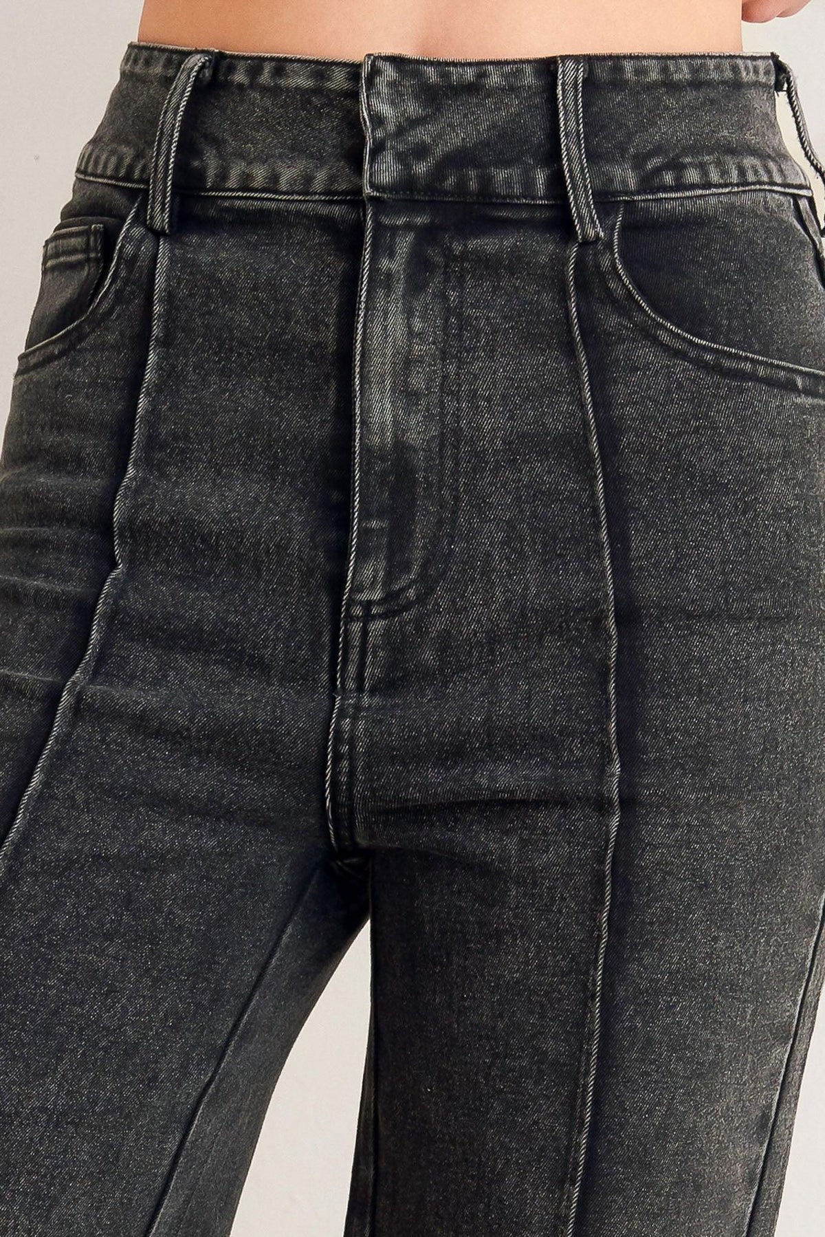ELEGANT EVERYDAY LOOK DENIM PANTS