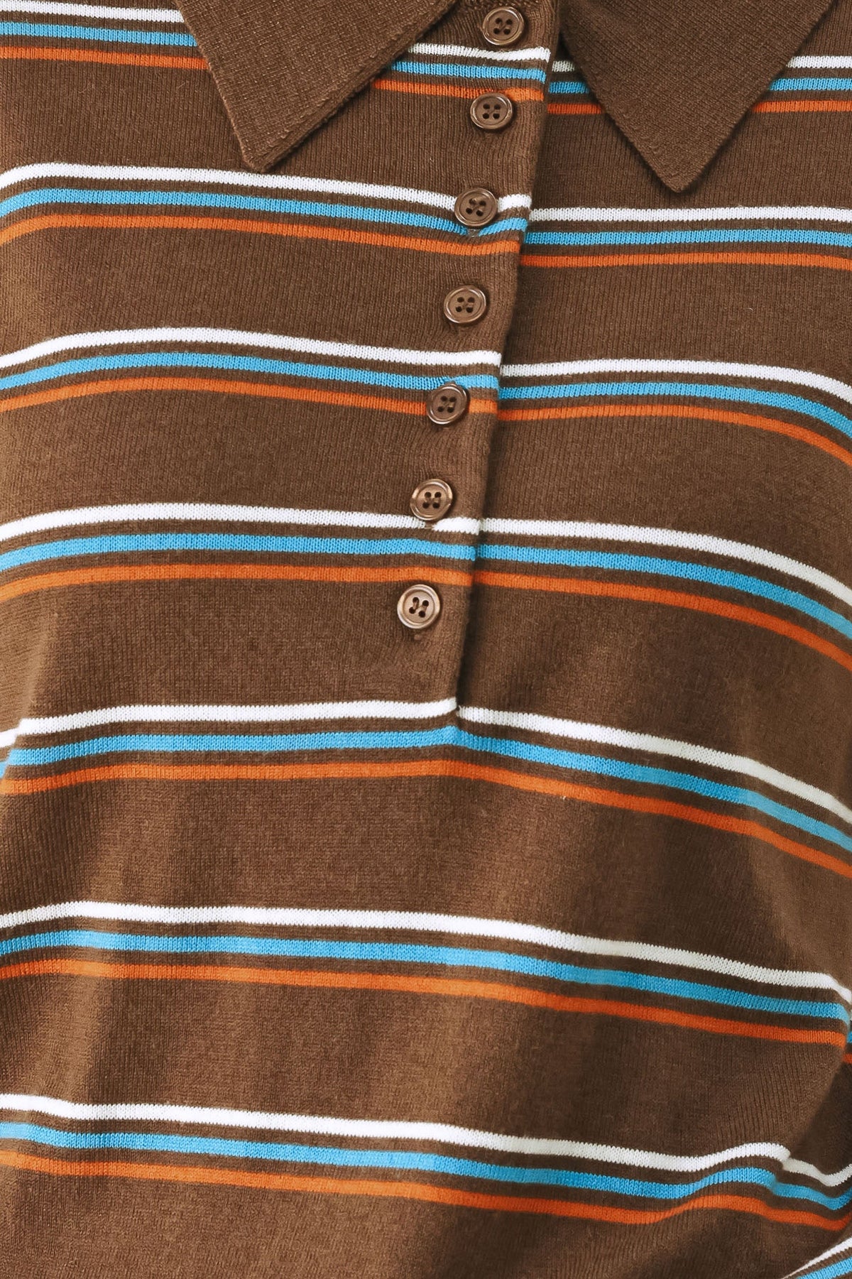 PRETTY IN PARADISE POLO TOP