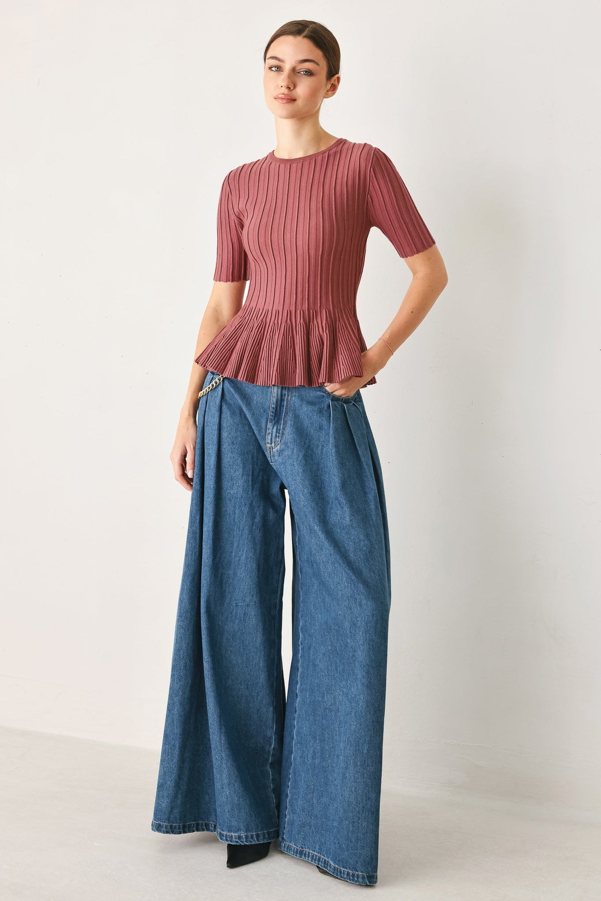 SOFT GIRL SWEATER KNIT TOP