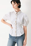 COASTAL LIGHT WOVEN TOP