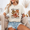 Fall Breeze And Autumn Leaves Halloween Nightfall Celebration And Cozy Seasonal Palette Graphic Tee