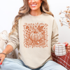 Fall Quote Pumpkin Autumn Minimalist Pretty Cozy Warm Harvest Themed Autumnal Saying Sweatshirt