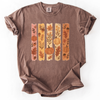 Fall Brush Stroke Floral Pumpkin Harvest Edition Autumn Collection Comfort Colors Tee