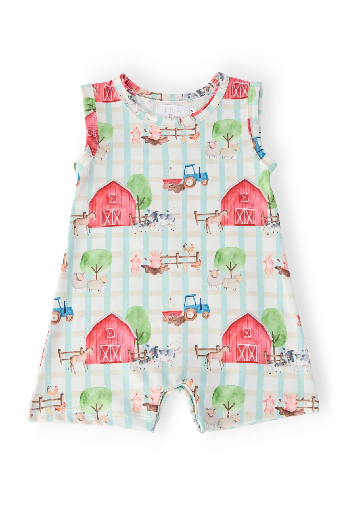 Farm Animals Shorty One-Piece