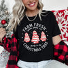 Farm Fresh Christmas Tree Cakes Little Debbit Retro Sweets Holiday Collection Graphic Tee