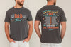 Fatherhood Tour Dad Rock Music Concert Father's Day Some Day I Rock It Comfort Colors Tee