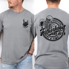 Fatherhood One Beer At A Time Skeleton Dad Humor Father's Day Comfort Colors Tee