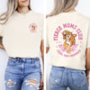 Feral Moms Club Tiger Front And Back Print Mother's Day Limited Edition Comfort Colors Tee