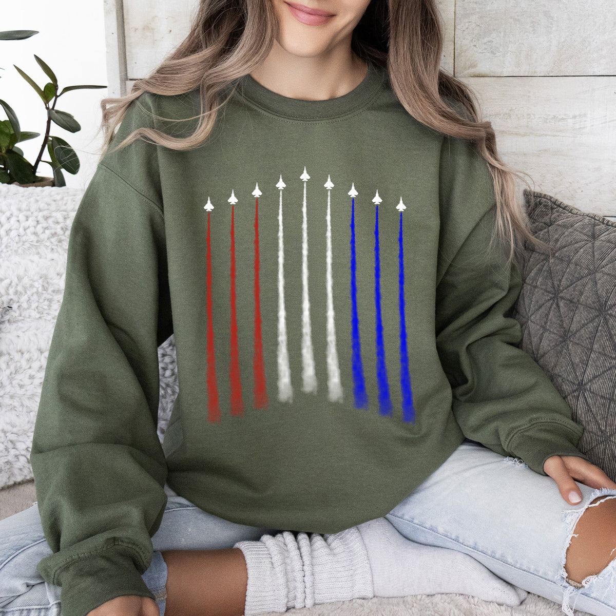 Fighter Jets Military Navy Air Force American Aviation History Enthusiast Edition Sweatshirt