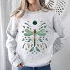 Floral Night Sky, Dragonfly, Moon, And Blooms Celestial Garden Limited Edition Sweatshirt