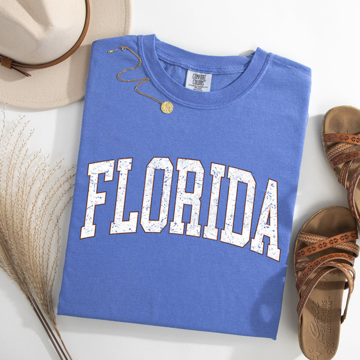 Florida Football State Pride Tailgate Edition Game Day Spirit Comfort Colors Tee