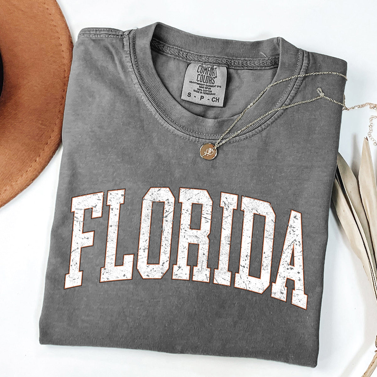 Florida Football State Pride Tailgate Edition Game Day Spirit Comfort Colors Tee