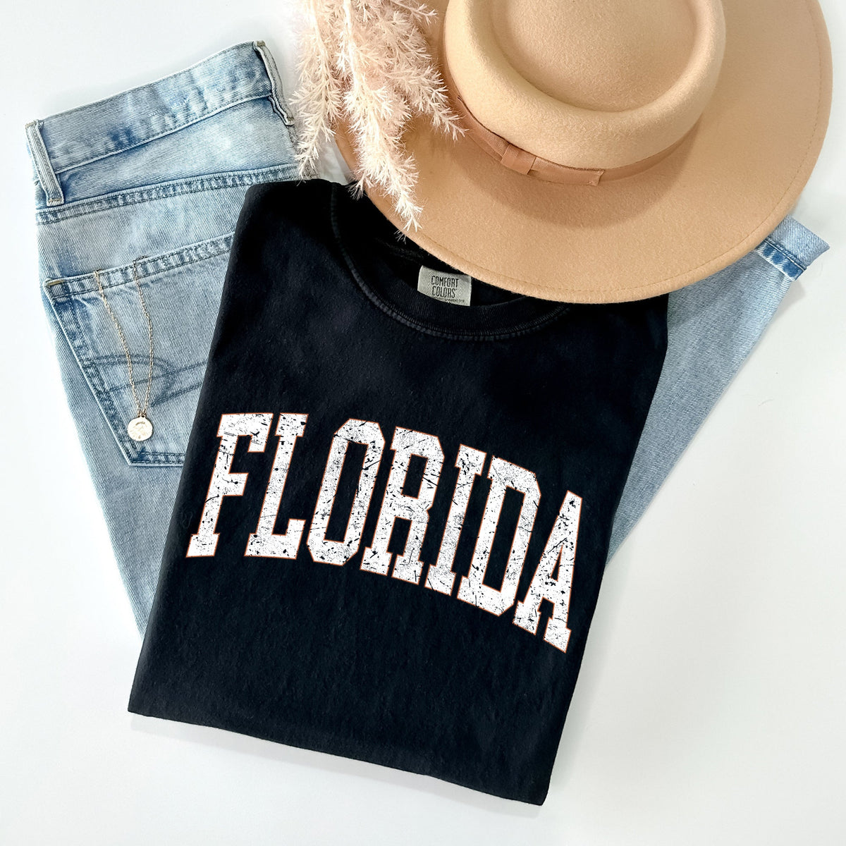 Florida Football State Pride Tailgate Edition Game Day Spirit Comfort Colors Tee