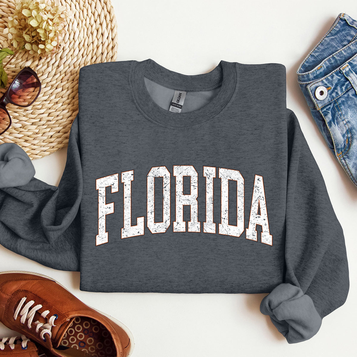 Florida Football Game Day Tailgate State Pride University College Spirit Sweatshirt