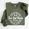 Four Leaf Clovers Farm St. Patrick's Day Irish Luck Celebration For Home Farm Lovers Sweatshirt