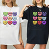 Fruits of the Spirit Candy Hearts T-Shirt – Sweet Christian Faith Graphic Tee