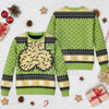 Funny Meme Balls Ugly Christmas Sweater – All-Over Print Holiday Knit
