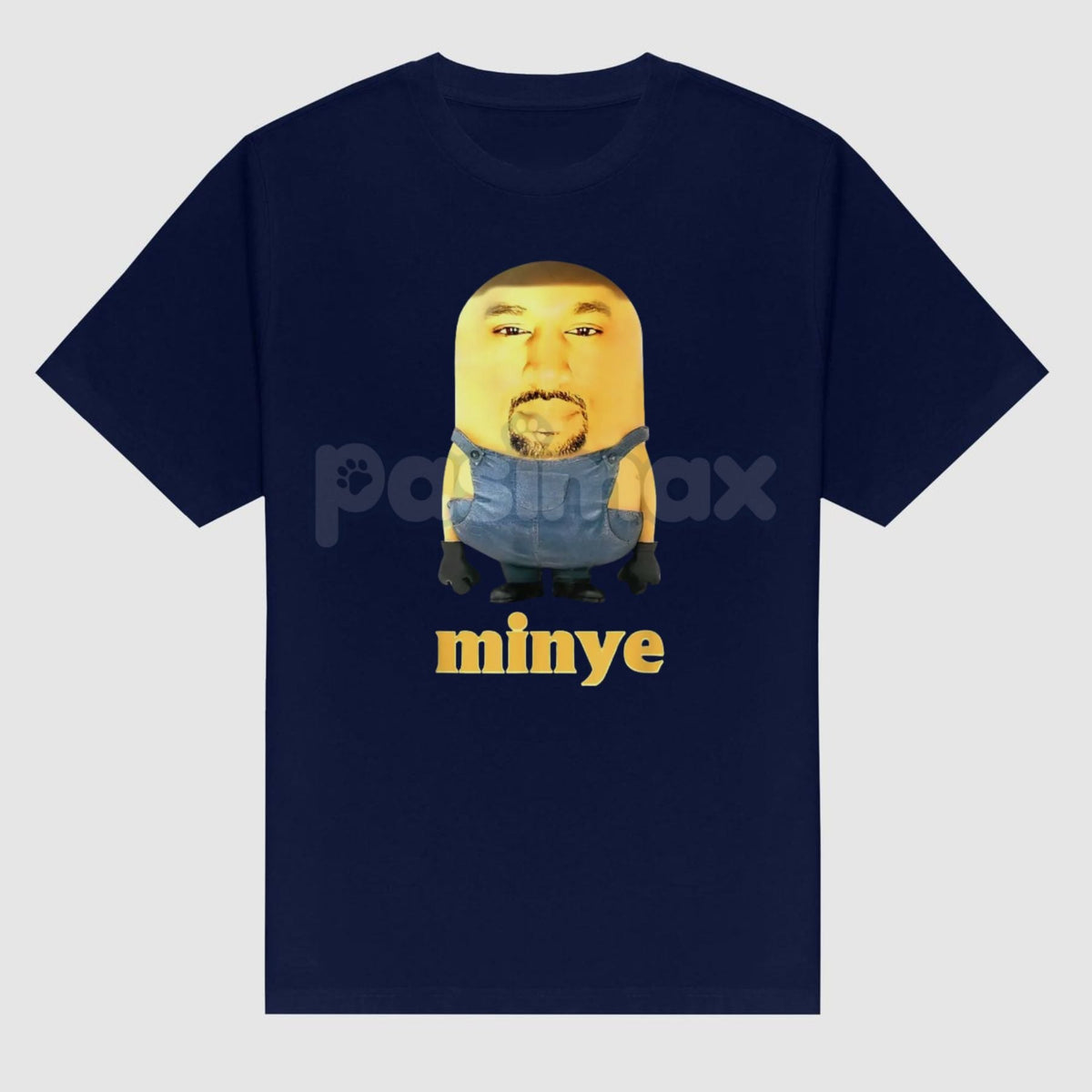 "Funny Minye" Cartoon Graphic Tee - Hip Hop Streetwear T-Shirt, Unisex Humor Top for Women & Men