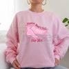 Funny Nurse Valentine’s Sweatshirt: Please Don't Fall For Me Crewneck for Peds & Students