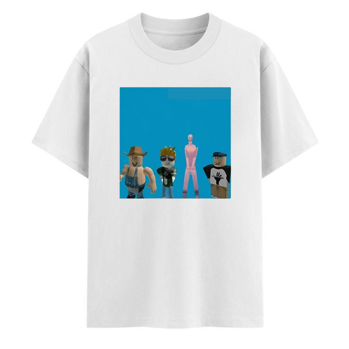 Funny Roblox T-Shirt - Fashion Cotton Gaming Tee, Unisex Style for Men & Women