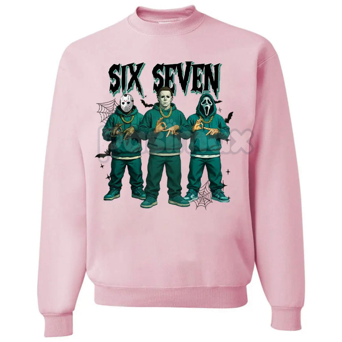 Funny "Six Seven" 67 Halloween Shirt | Slasher Movie Killers Sweatshirt – Horror Fan Gift
