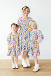 Garden Groove Smocked Ruffle Dress